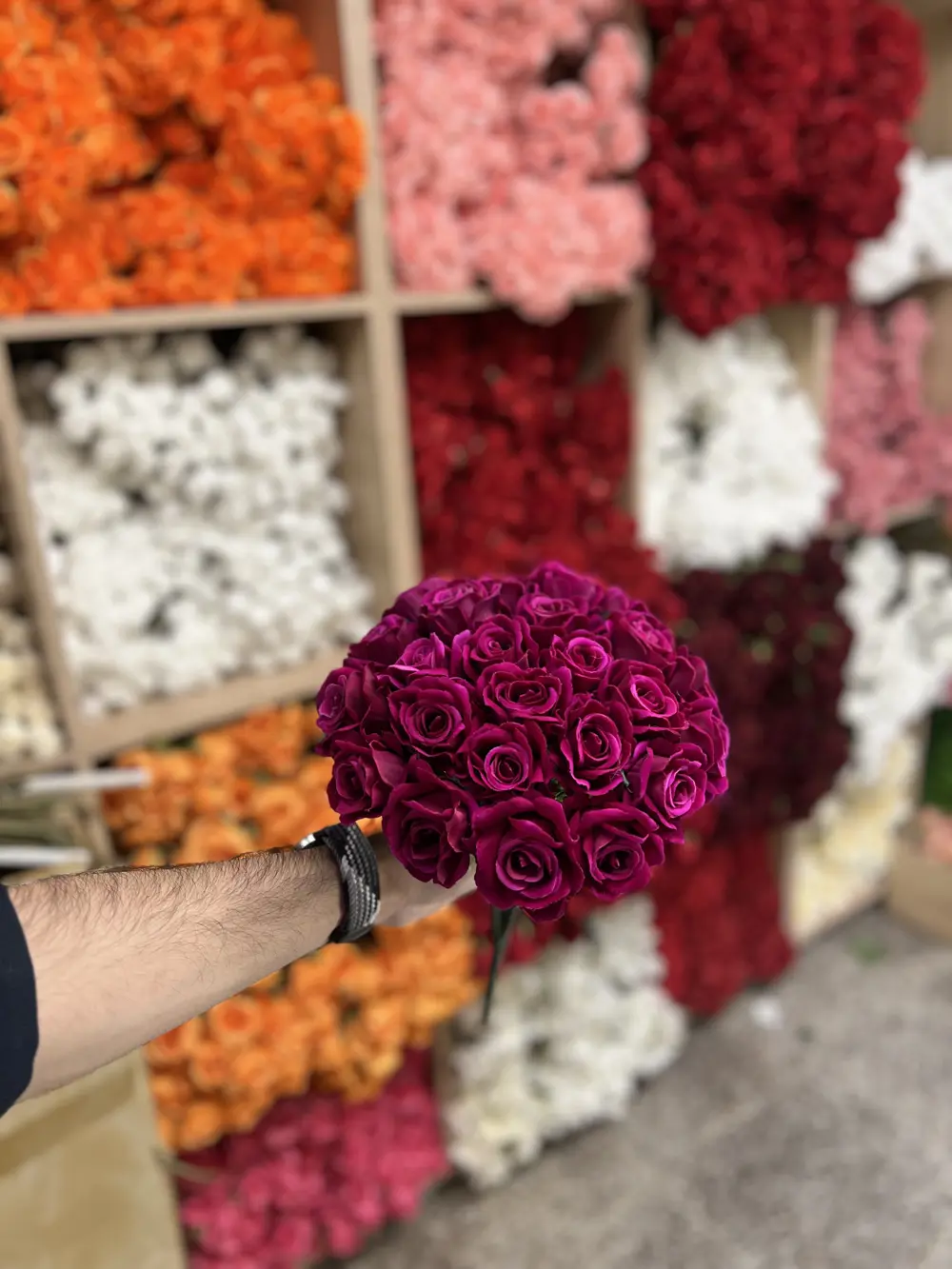 جوري قديفة ٢٤ ورده / بنفسجي 