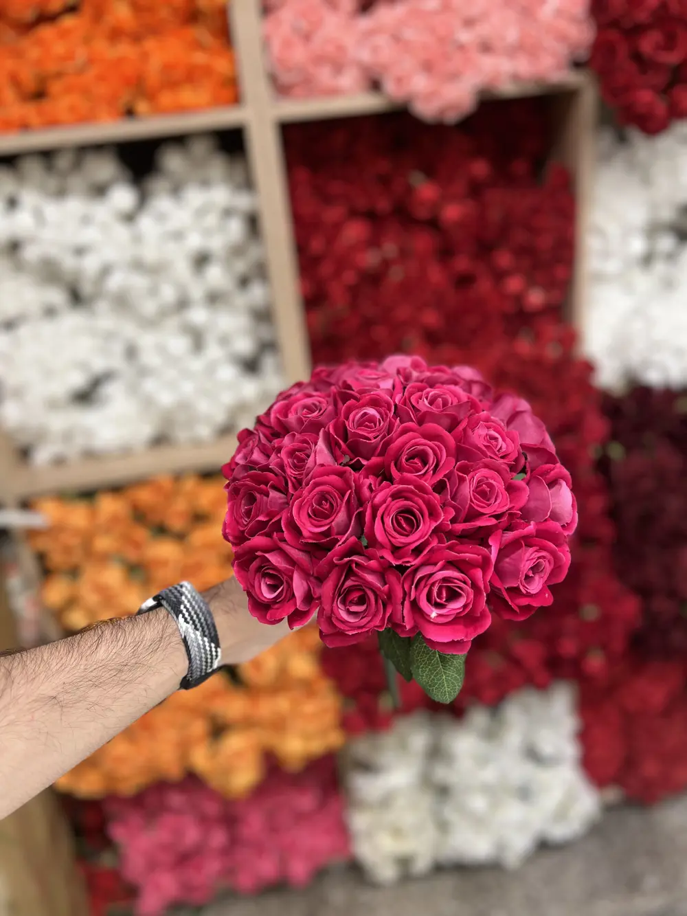 جوري قديفة ٢٤ ورده / وردي طوخ