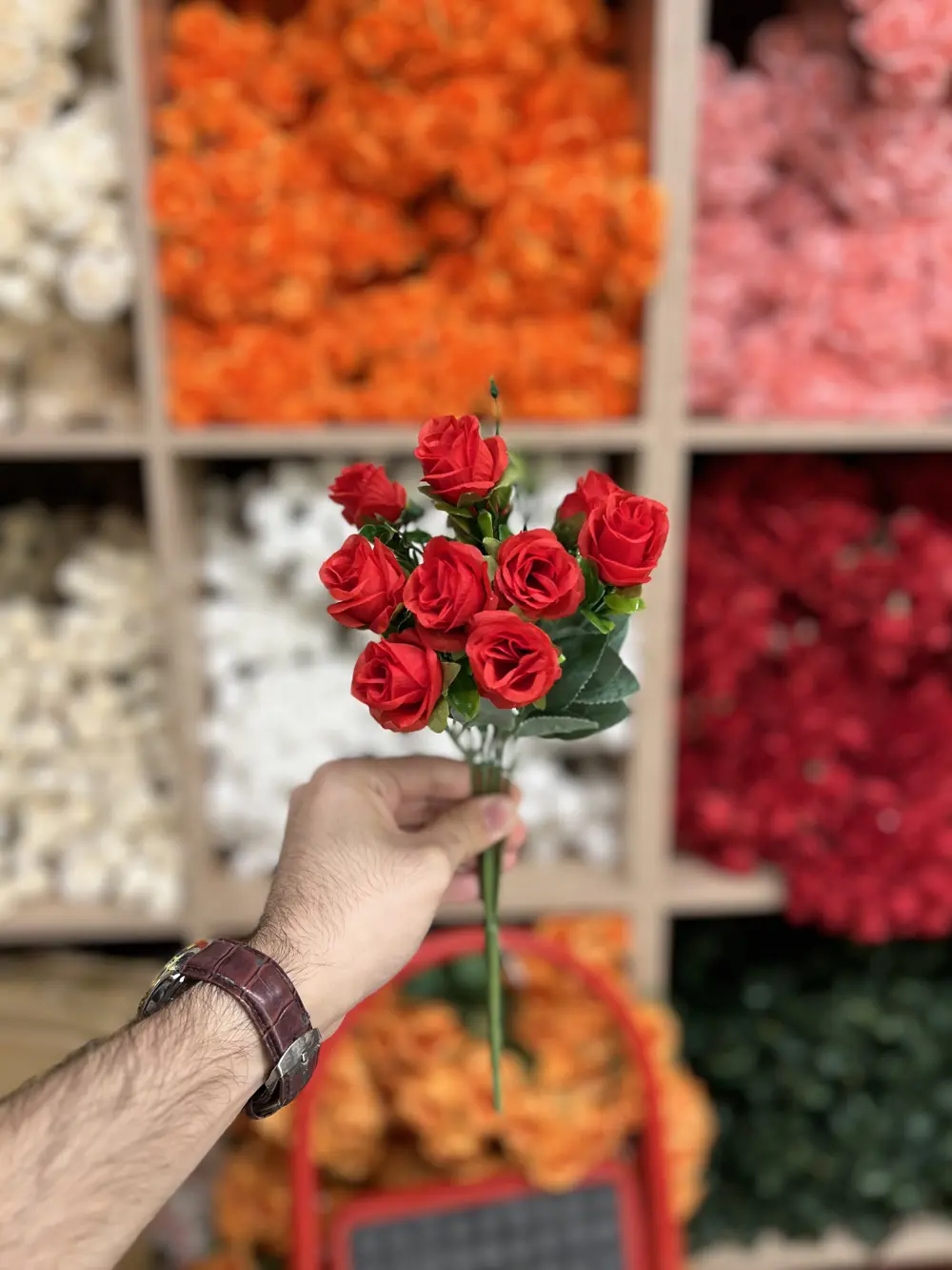 ورد ناعم ٣ / احمر